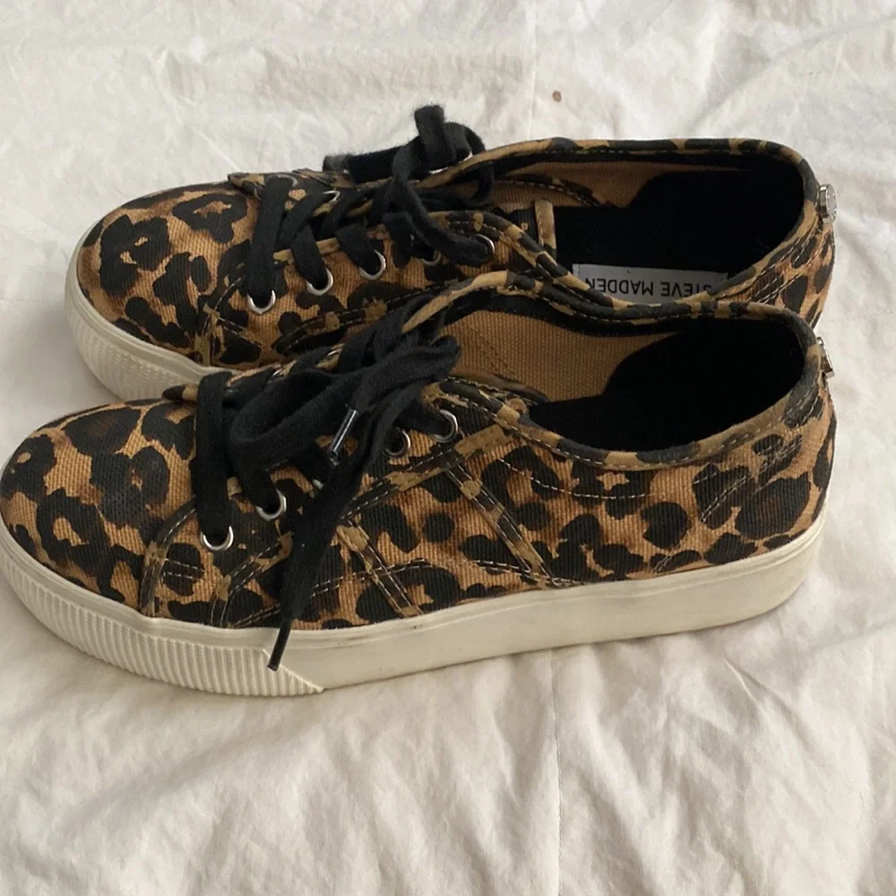 Steve Madden Platform Sneakers - Picture 2 of 4